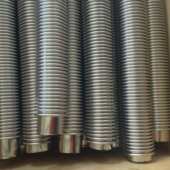 波纹管厂家生产电缆保护管 不锈钢波纹管管坯 DN80 160带直边