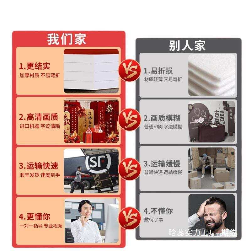 订婚宴布置全套装饰仪式摆台摆件新中式小众高级感现场背景墙kt板