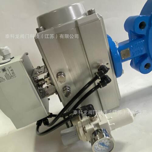 费e斯托Fsto气动执行器648定器位蝶阀门开关型调节型