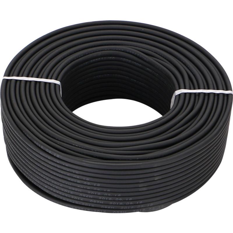 纯铜牛筋线电线家用防水4 2.5 1.5平方电缆线2芯户外防冻电源软线