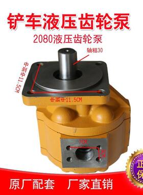 小装载机液压齿轮泵铲车液压泵总成配件大全油泵莱工