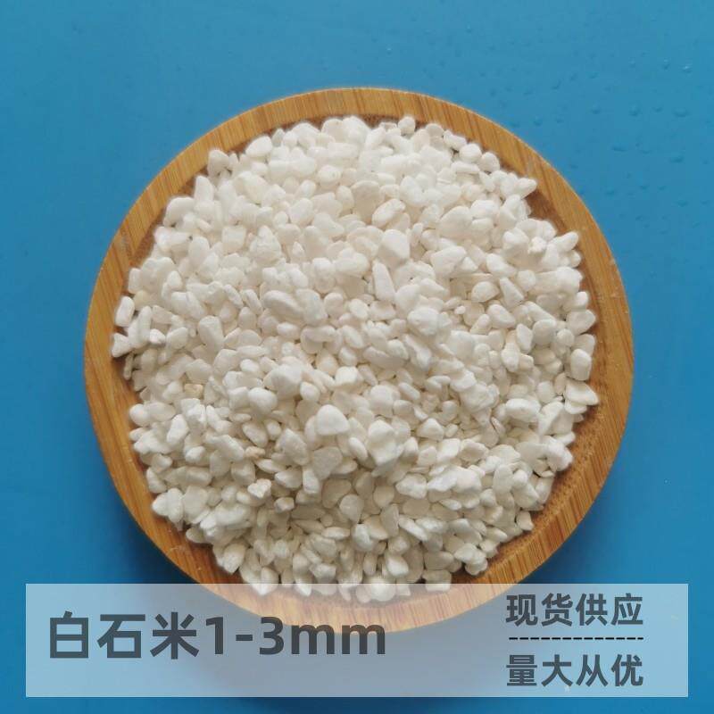 白石子 景观用白卵石 园林铺路白石米 白色鹅卵石 枯山水白石子