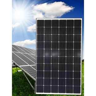 太阳能板家2000瓦光伏组件300用w太阳能电板500W60w充电24v电发池