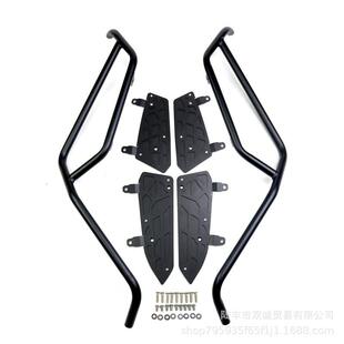 适用升仕368D护杠368E改装 射灯 配件车身防摔护杠防碰撞保险杠可装