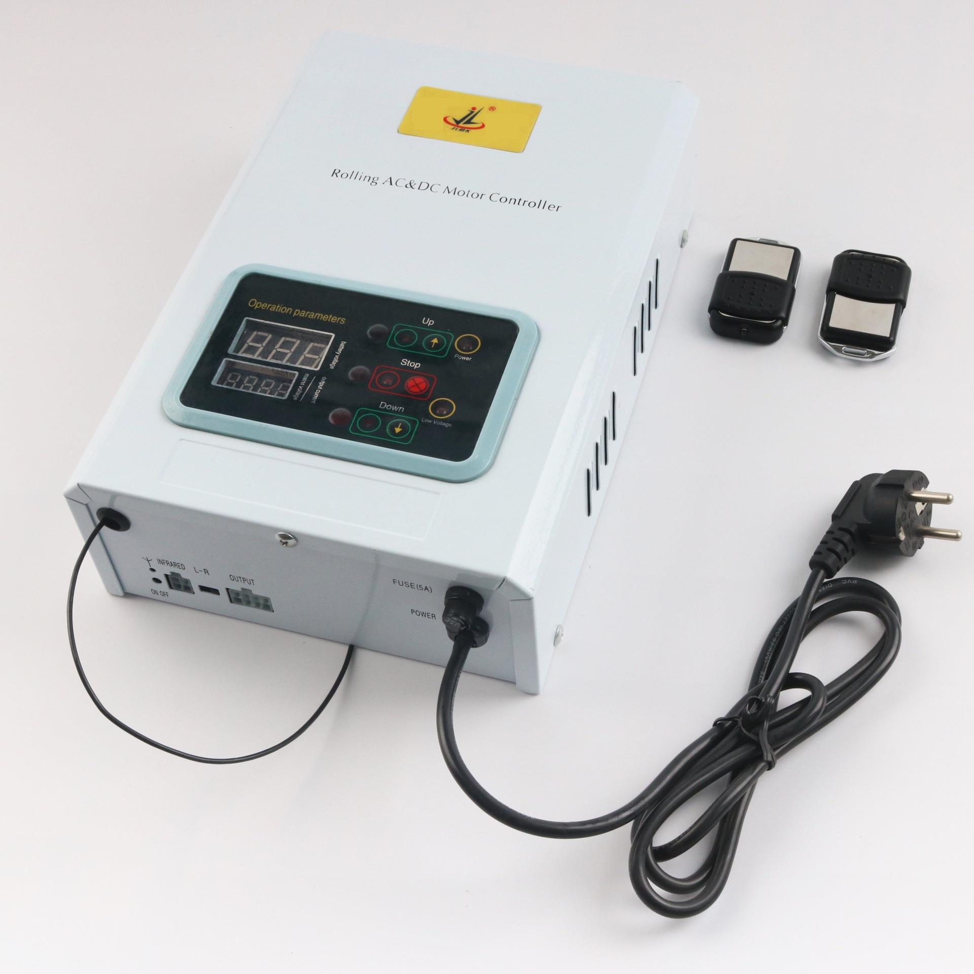 数码显示带储电750w变频控制箱伸缩门控制箱快速卷门控制箱