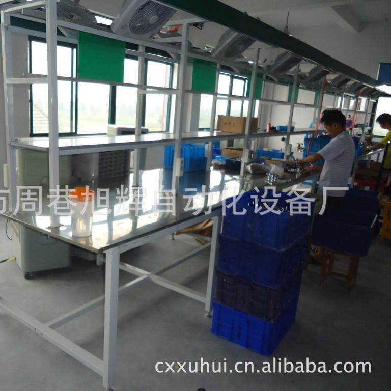 宁波不锈钢工作台流水线慈溪不锈钢生产包装线不锈钢组装线操作台