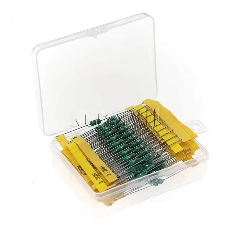 0410电感样品包 0.5W色环电感包1UH-4.7MH 共20种每种10只共200只