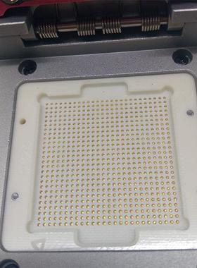 HMIL QLXU厂家计BGA676合金翻盖功能测试座10mmPGA设测试.治具