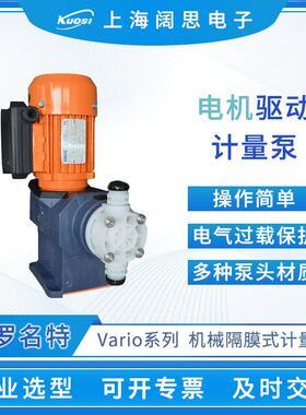 机械计量泵VAMD12042PVT000A000工程塑料电机驱动隔膜泵