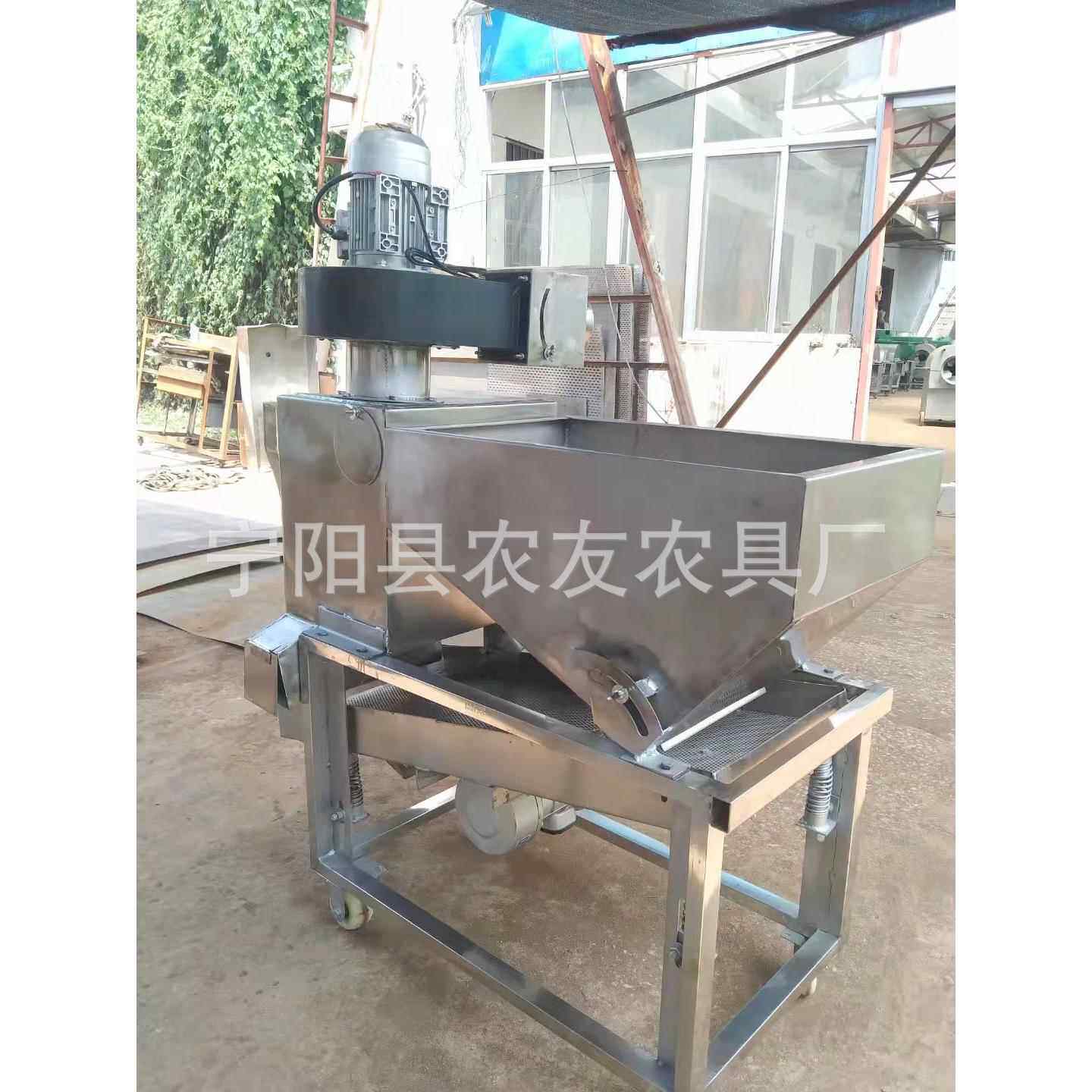 重庆瓜子筛选机西南瓜子清选机双层振动筛除葵花籽瘪壳挑选机