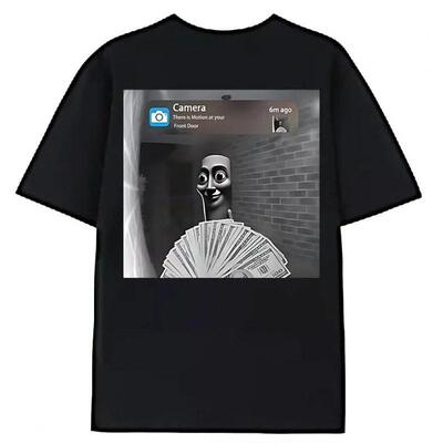 T-shirt Funny Tung Tung Tung Sahur Motion at Your Front