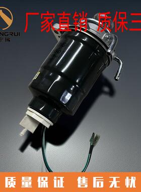 挖机竹内TB175C/285加藤HD307/308US柴油格滤芯油水分离器传感器