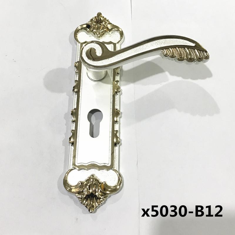 欧式风格门锁室内现代套装门锁简约卧室门锁卫生间家用实木房门锁