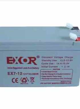 埃索蓄电池EX12V7A12A17A24A38A40A65A80A100A120A150AH直流屏UPS