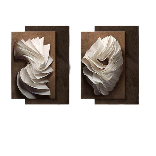 led灯意式极简入户玄关装饰画高级感立体砂岩挂画沙发背景墙壁画