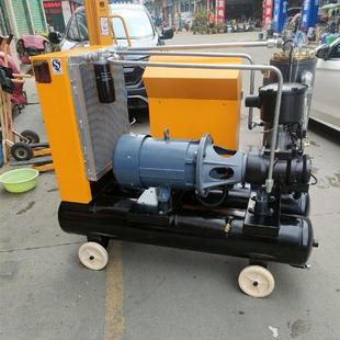 1体5 空空压机工业大型喷漆气泵气11 3KW一螺杆式 电机101
