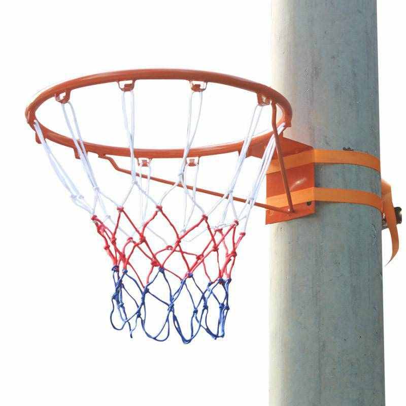 框式标准家用移动蓝球户外篮球架框篮打孔挂免室内外篮筐便携儿童