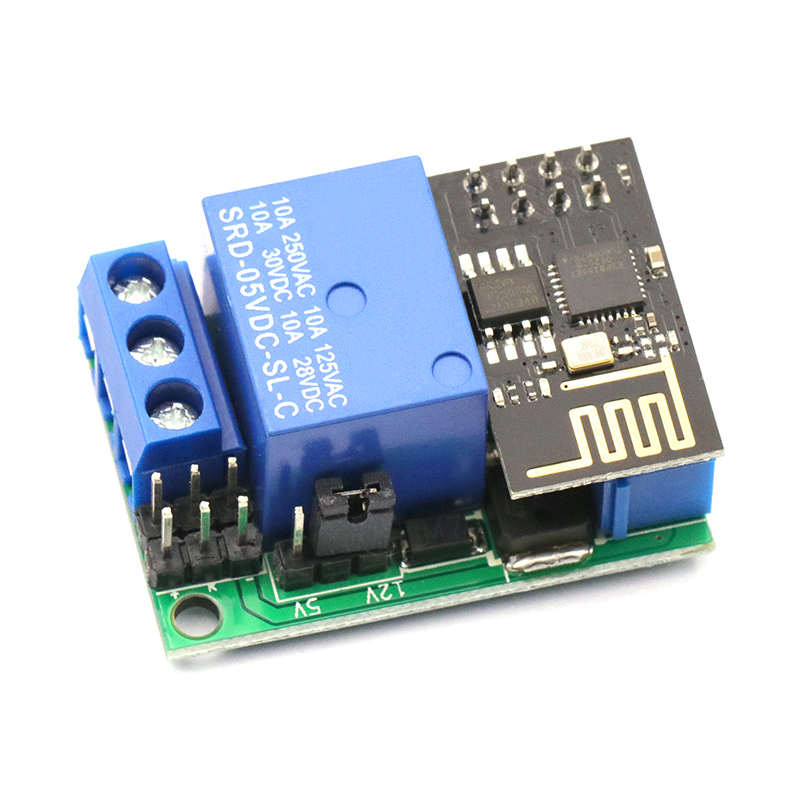 ESP8266物联网模块智能开关家居语音控制点动自锁二次开发无线M1