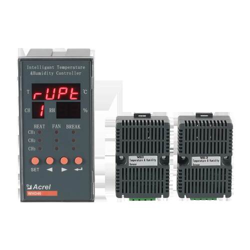 安科瑞WHD46-11/J智能温湿度控制器 一路温度一路湿度带报警输出