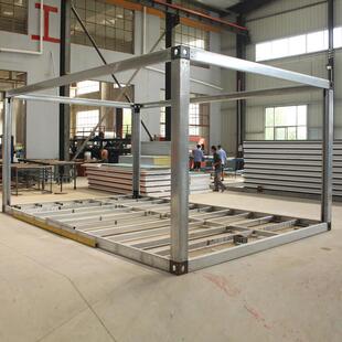 拼装 房配件 房框架创意活动房组合框彩钢板拼装