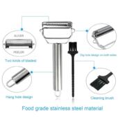 Fruit Vegetable Melon Stainless Carrot Peeler Potato Steel