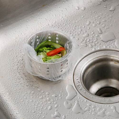 100-pack of kitchen sink strainer filters in stock for whole
