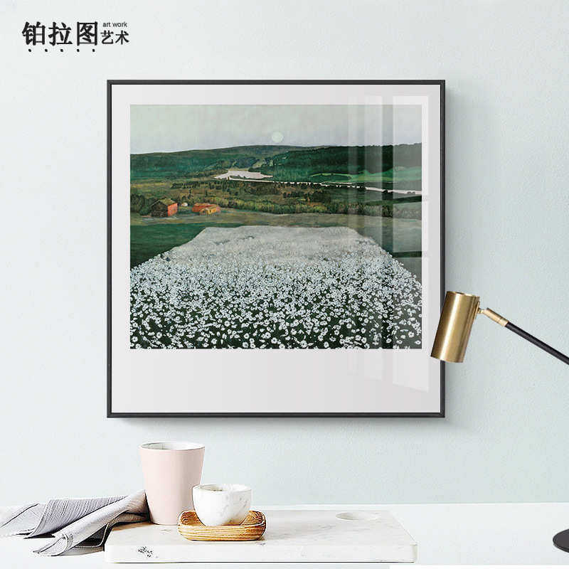 北欧现代简约装饰画小众艺术餐厅书房走廊墙面欧式古典轻奢风景画,家居饰品,现代装饰画,淘宝优惠券,粉丝福利购,淘宝优惠卷