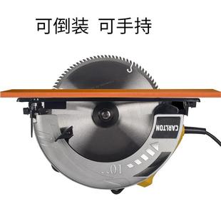 卡顿寸电圆锯7895寸910电动手提电锯木材切割机14寸圆盘寸锯电动