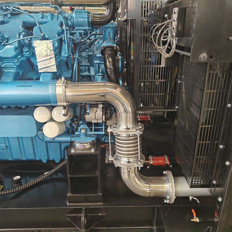 潍柴250KW柴油发电机组无刷全铜电机养殖商业备用应急发电机静音