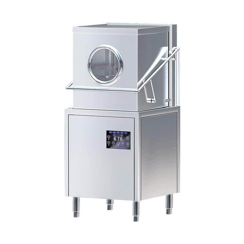 浩博揭盖式洗碗机商用全自动大型酒店食堂饭店餐厅用刷碗洗杯机