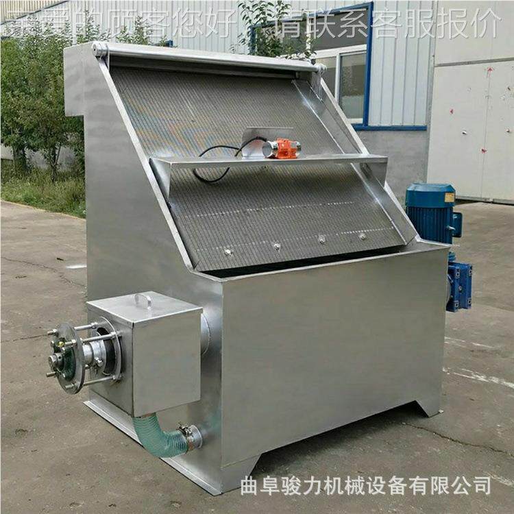 便牛场粪干湿分离机 猪离粪粪便固液分机 滚筒离KZO微滤不锈钢分