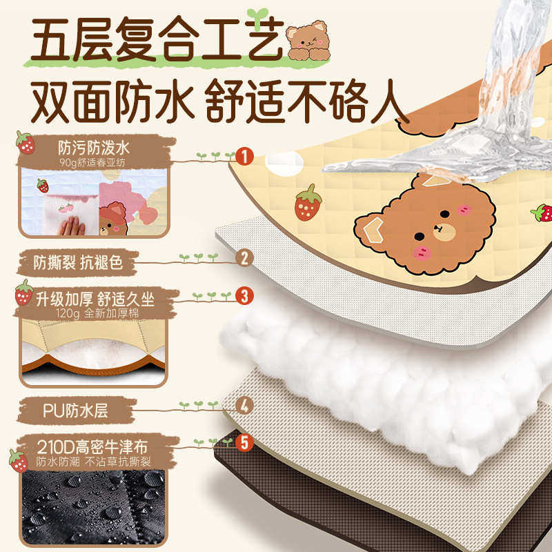 大莅加厚防水垫子草坪便携户外地垫地垫帐篷野餐垫防潮垫春游野炊