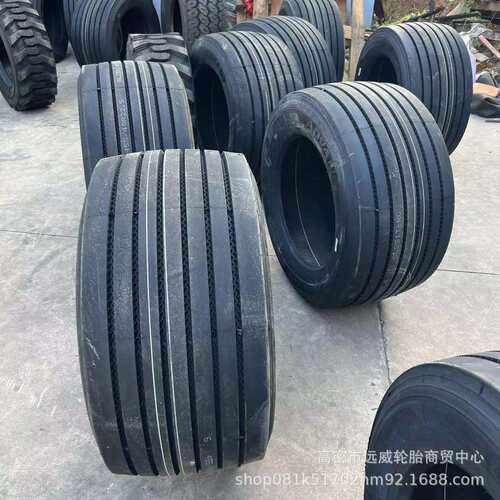 前进农用轮胎捆草机 打捆机455/40R22.5宽基轮胎