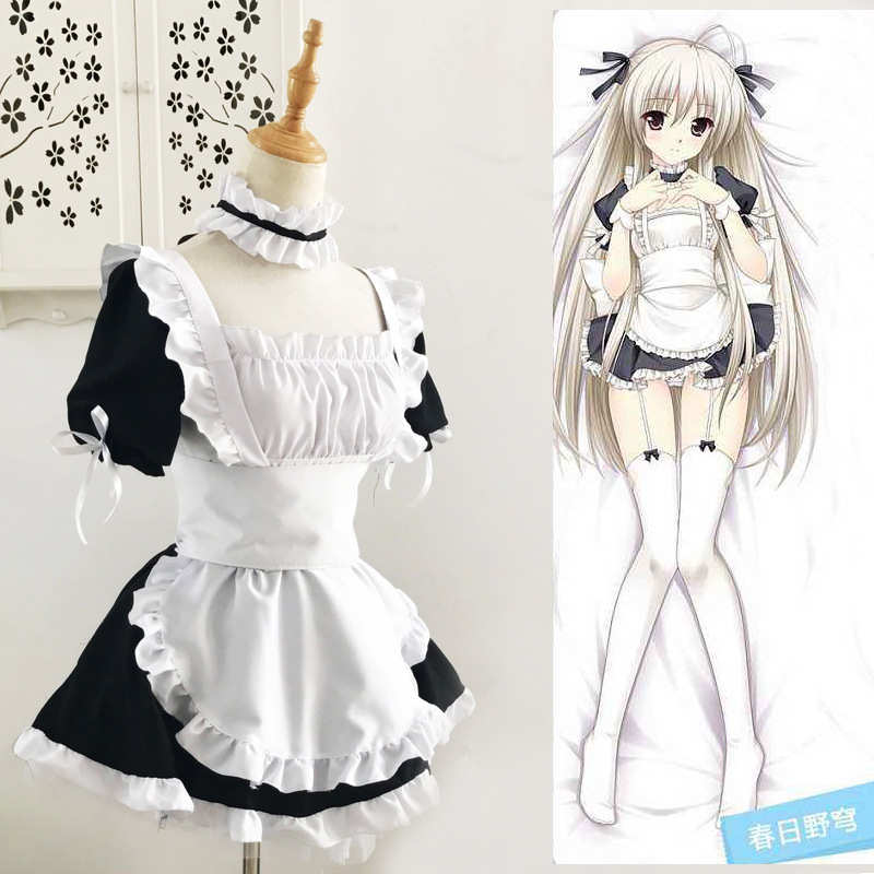 缘之空 穹妹女仆服 萝莉萌系cospaly服装软妹萝莉洛丽塔公主裙