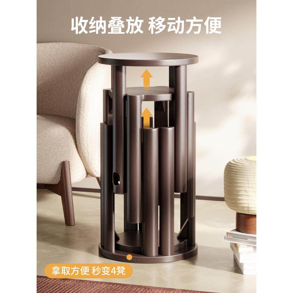A8L全实木凳子家用可叠放边几矮凳子餐桌凳小板凳叠叠凳叠叠乐圆,标准件/零部件/工业耗材,车间地垫,淘宝优惠券,粉丝福利购,淘宝优惠卷