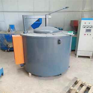 熔河南信阳废铝熔炼铝生物质熔k炉 800g坩埚熔化炉颗 生物质粒化