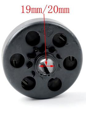 168CC卡丁车离合器 168F发动机链盘离合器19/20 甩块 干式离合器