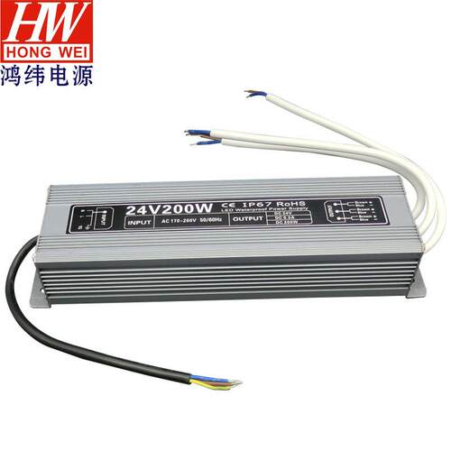 厂家led防水开关电源热销24v恒压24v200w带直流
