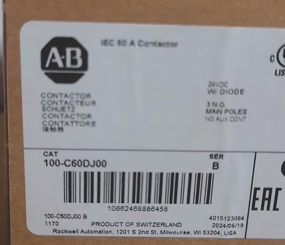 100-C60DJ00 全新原装正品 标价