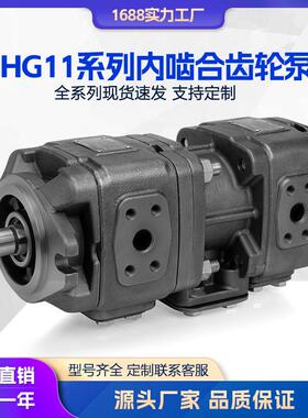 海特克HG11-63-20-01R-LPC-D-36内啮合齿轮泵液压油泵注塑机泵
