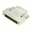 SCSI连接器50Pin刺破式 母头CN型卡勾弹片锌合金外壳