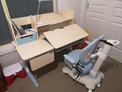 黑白调儿童学习桌怎么样?用后一个月感受评测