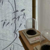 冰珀板亚克力板冰裂板纹理有机板装 饰新材料隔断墙云雾板透光板