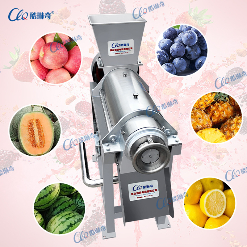 工业大型多功能生姜榨汁机 0.630目过滤网汁渣分离雪梨压榨机