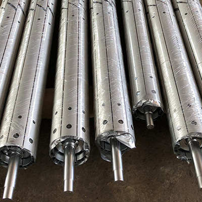 实力工厂直销铝合金导布辊开幅辊舒展辊不锈钢辊展平除皱扩幅辊