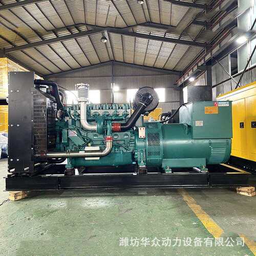 潍柴400kw发电机 5UFH00K VA柴油机发电机组工厂4组00千瓦发电组