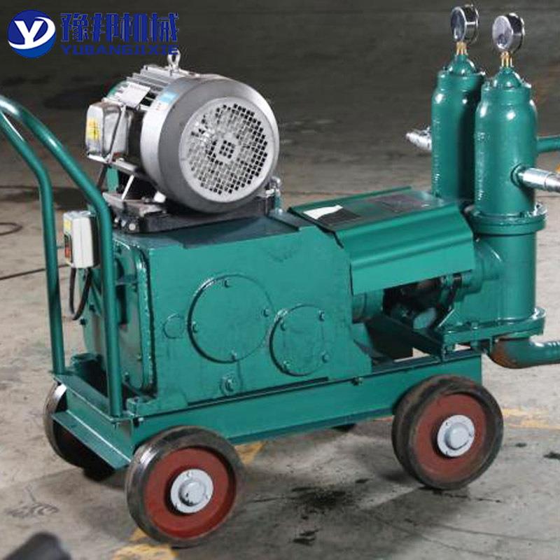 工用浆单双缸活LBR塞注泵程水输泥浆砂浆送泵泥浆灰浆泵活塞式注