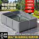 帆布鱼池防水布养鱼池水箱大型户外养殖加厚带支架定制刀刮布水池