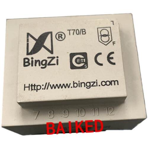 T70/B BingZi S10-F25 输入380V 双输出10V 5VA 10VA 兵字变压器