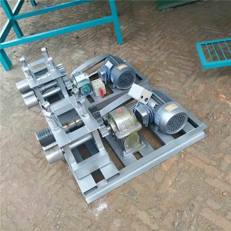 电动钢筋卷圆机小型铁丝打圈机弯弧机手动槽钢扁铁压圆机弯弧机